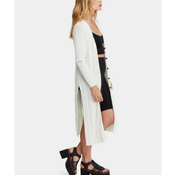 🆕 FREE PEOPLE*SKINNY MINI  CARDIGAN DUSTER - Picture 9 of 9